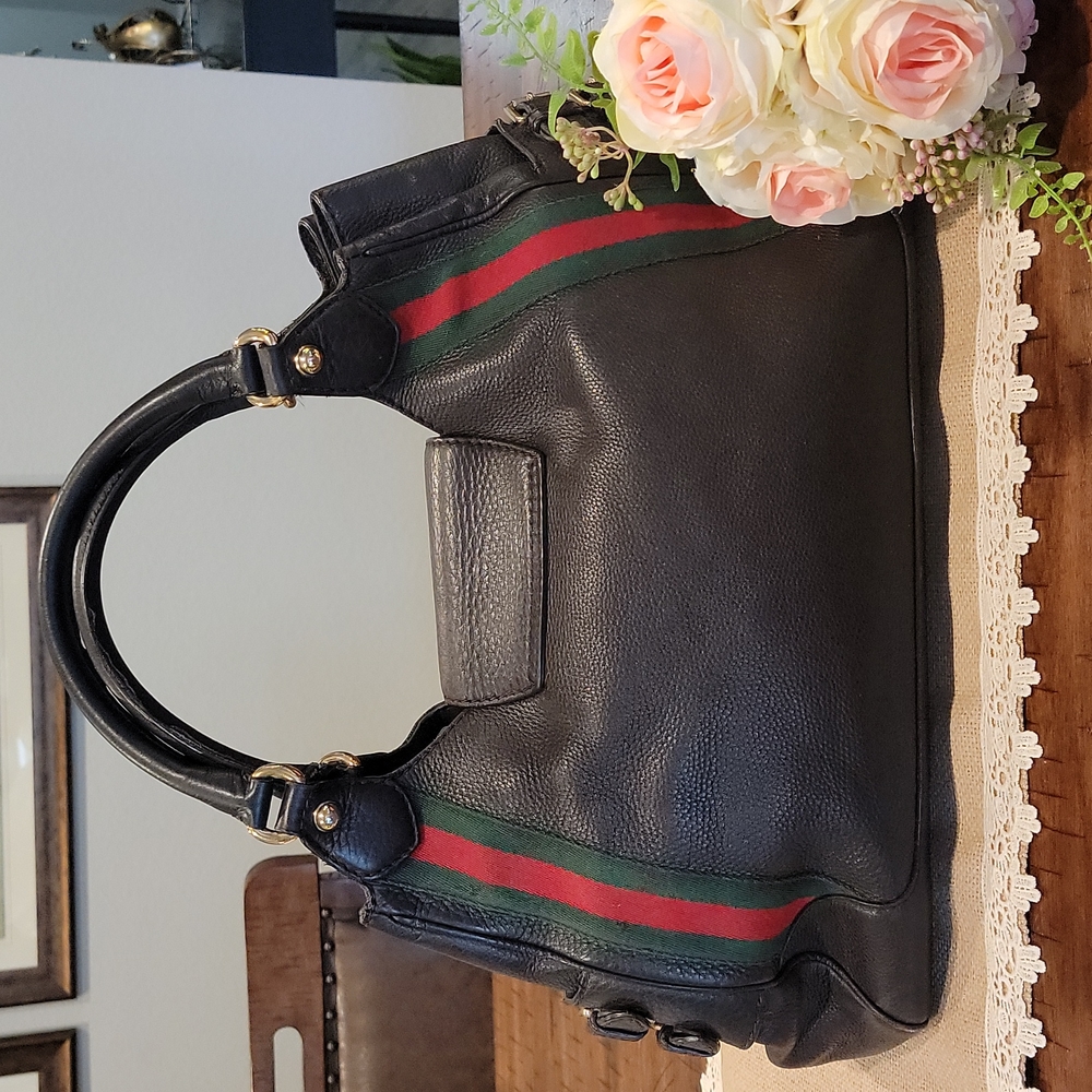 SOLD Beautiful and authentic Gucci weekender bag - Picture 2 of 14